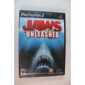 Jaws Unleashed (Sony Playstation 2, PS2) Authentic, tested/works